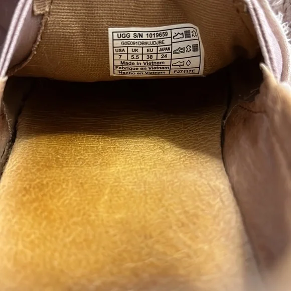 UGG Ricci Slip On Fuzzy Shoes - Picture 3 of 11